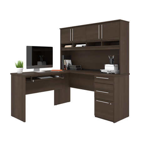 Bestar Innova Plus L-shaped desk, Antigua 92421-000052